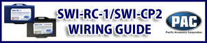SWI-RC-1 / SWI-CP2 WIRING GUIDE